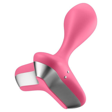 Plug Vibrante Satisfyer Rosa con 12 Vibrazioni Intense e Impermeabile